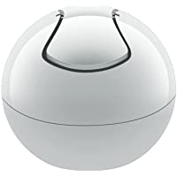 Los mejores  - Spirella colección Bowl- Papelera- Poliestirol- Blanco- 0